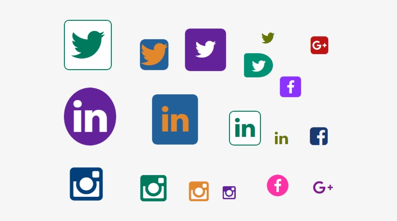Personalizar Los Iconos Sociales De Compartir Con Font - Twitter, transparent png