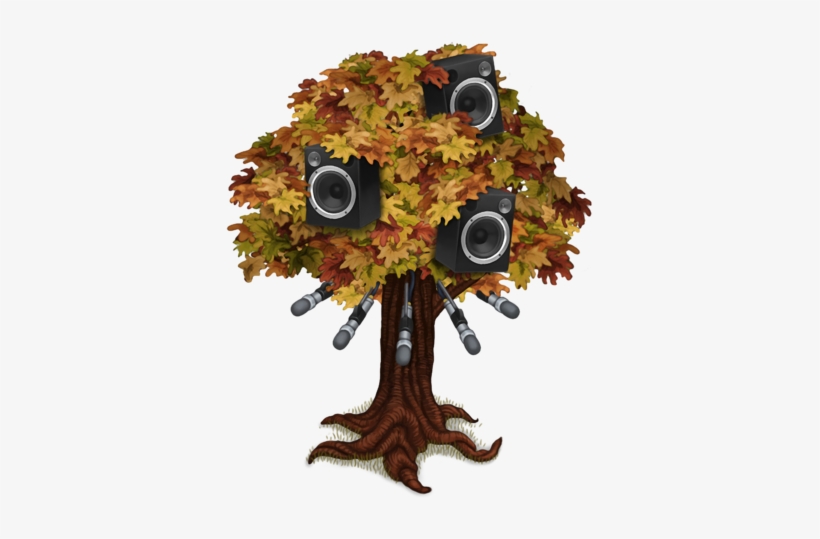 Shugabush Island Big Tree - Tree, transparent png