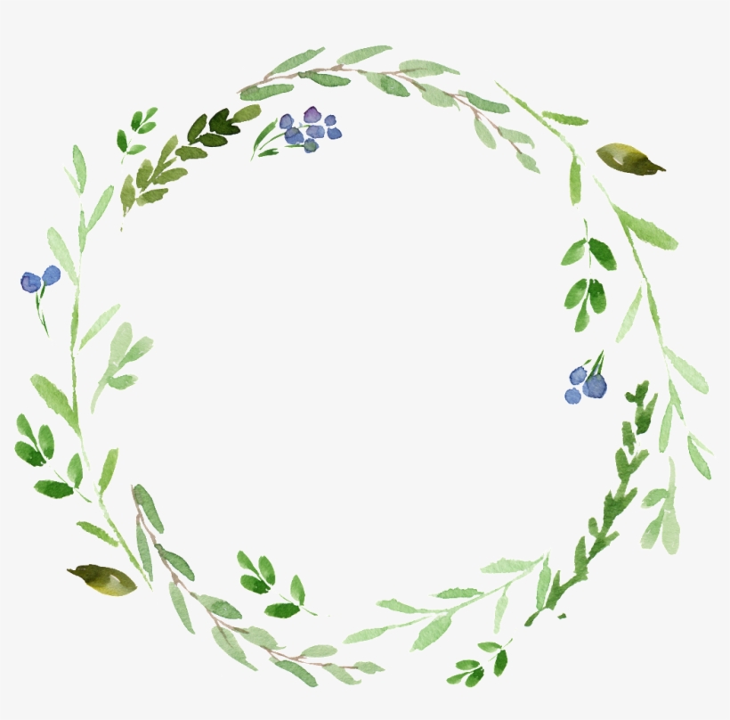 Leaf Wreath Cartoon Transparent - Something Brewing Baby Shower Invites, transparent png