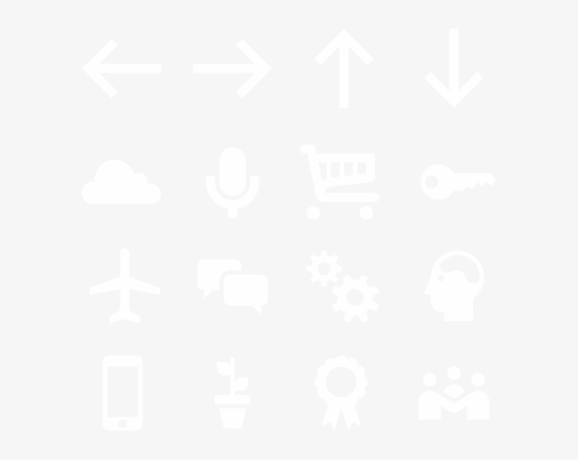 Free Starter Icons Included - White Icons For Powerpoint, transparent png