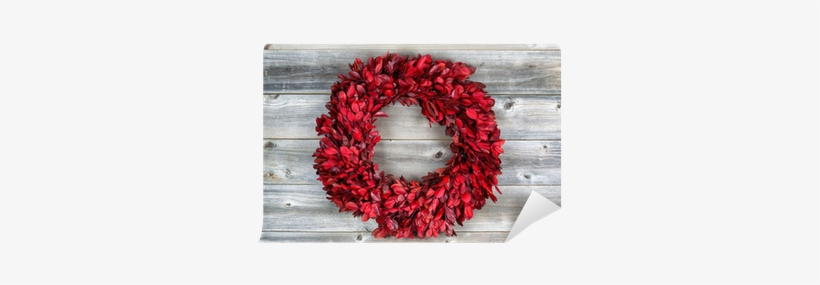 Natural Leaf Wreath For The Seasonal Holidays On Rustic - Wreath, transparent png