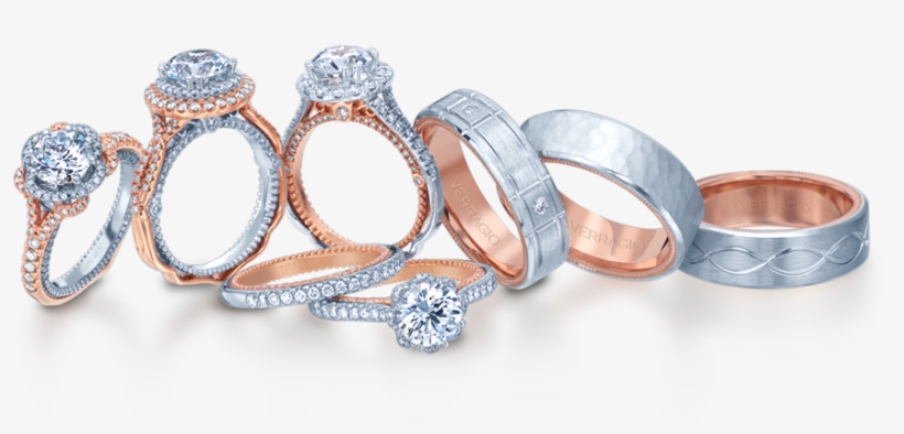 Designer Engagement Rings And Wedding Rings By Verragio - Ring, transparent png