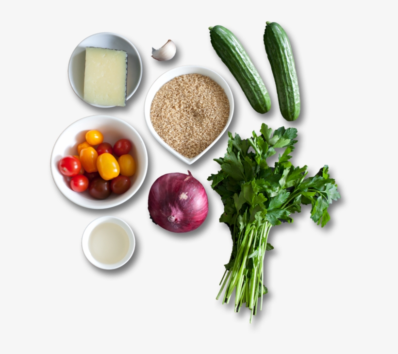 Tabbouleh With Heirloom Cherry Tomatoes, Manchego Cheese - Tomato, transparent png