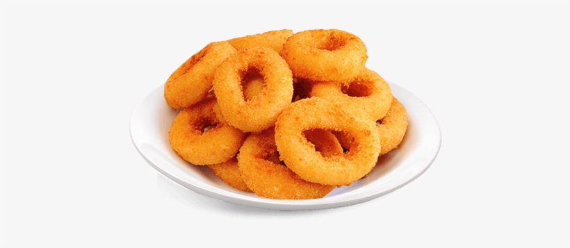 Bread-crumbed Onion Rings - Food, transparent png