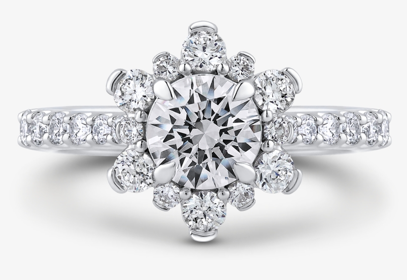 Diamond Halo Engagement Rings Cleveland - Rings Of Wedding 2018, transparent png