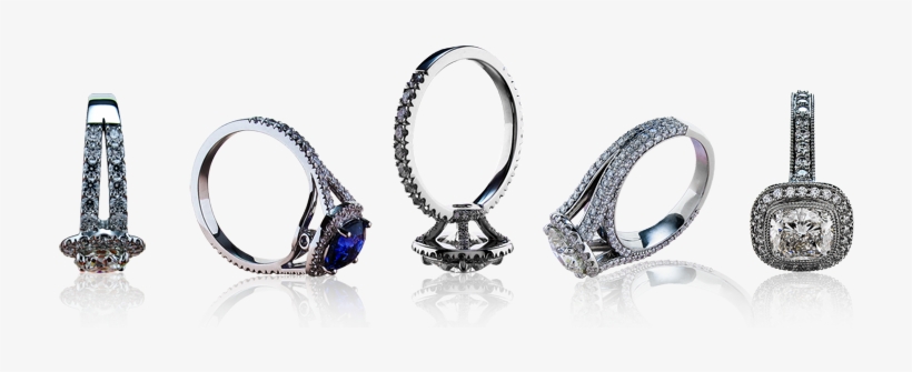Halo Engagement Ring Settings For Diamonds And Gemstones - Ring, transparent png