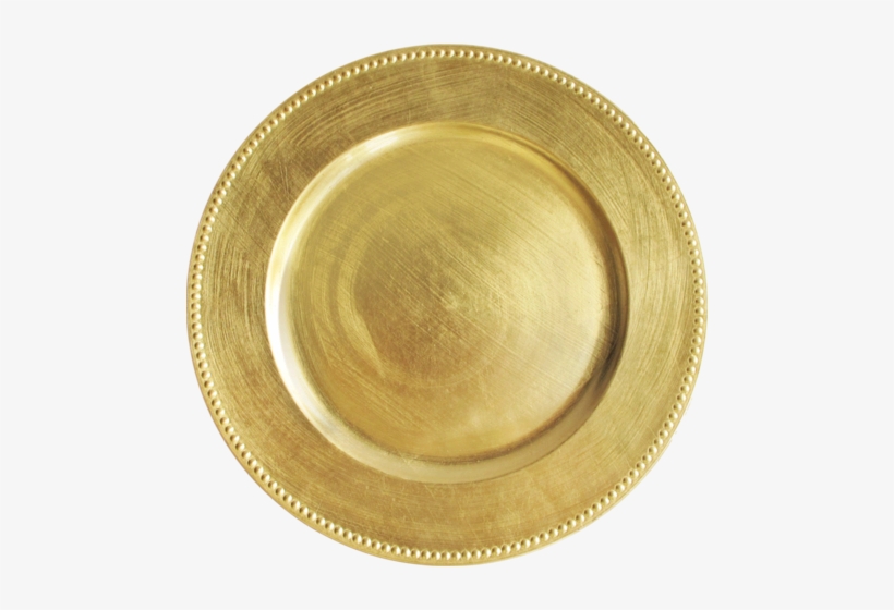 Los Angeles Event Rental - Gold Chargers, transparent png