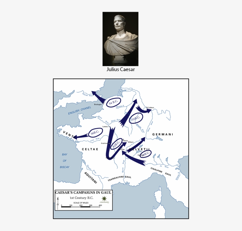 Denarius Of Julius Caesar - Caesar Tactics, transparent png