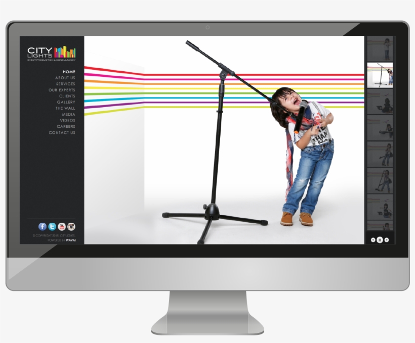 City Lights Event Production & Consultancy - Computer Monitor, transparent png