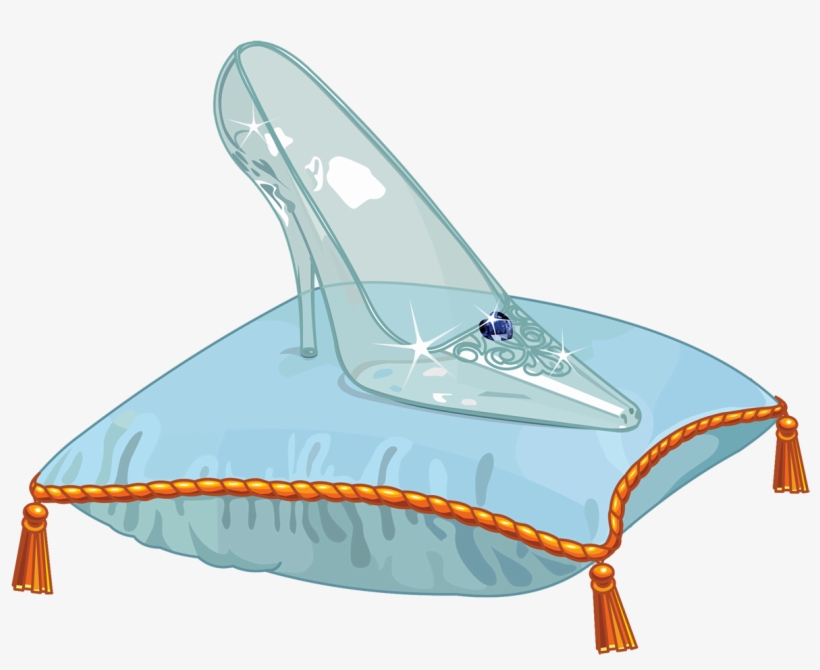 Heels Clipart Cinderella Pumpkin Carriage - Cinderella Shoe On Pillow, transparent png