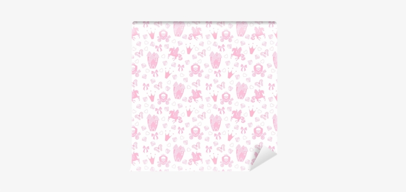Abstract Seamless Pattern For Girls - Paper, transparent png
