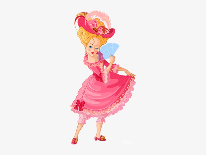 About 3113 Free Commercial & Noncommercial Clipart - Pink Medieval Princess Dresses Drawing, transparent png