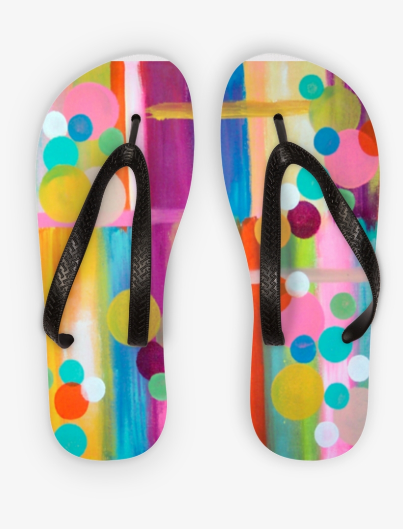 Load Image Into Gallery Viewer, City Lights / All Over - Flip-flops, transparent png