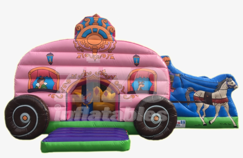 Princess Carriage - Inflatable, transparent png