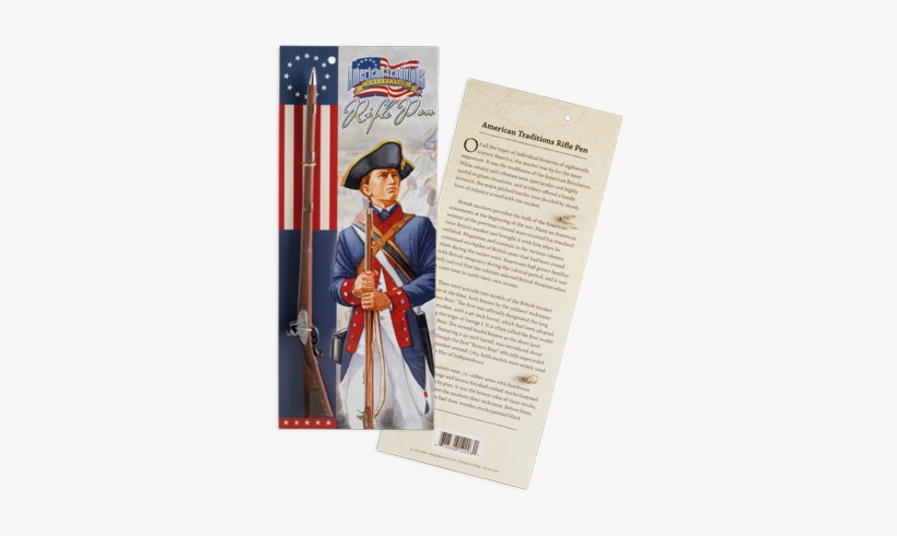 Revolutionary War Rifle Ink Pen - American Traditions Brown Bess Rifle Pen, transparent png