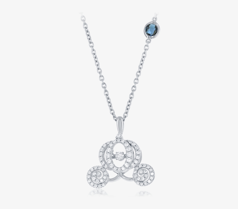 Cinderella's Carriage Heartbeat Diamond Pendant 1/2cttw - Enchanted Disney Cinderella's Twinkling Diamond And, transparent png