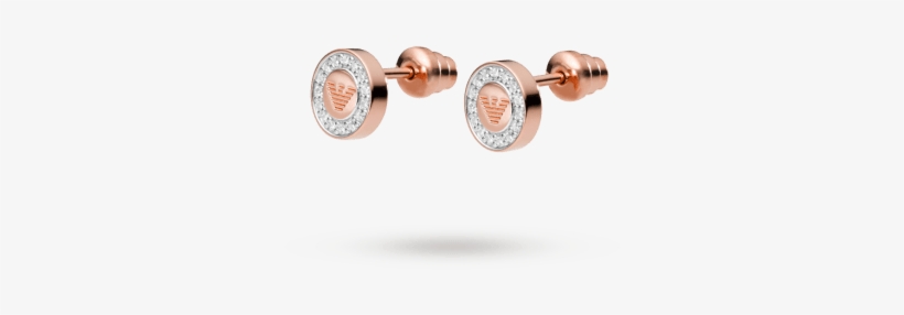 Emporio Armani Ladies Signature Glitz Rose Gold Plated - Dyrberg/kern, transparent png