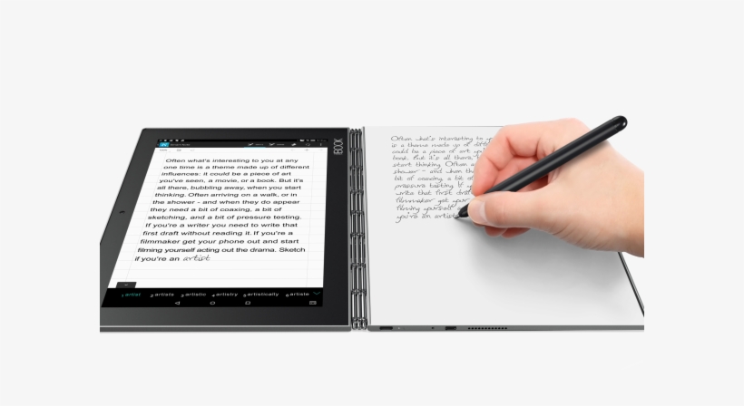 Users Can Write With Ink On Physical Paper And The, transparent png