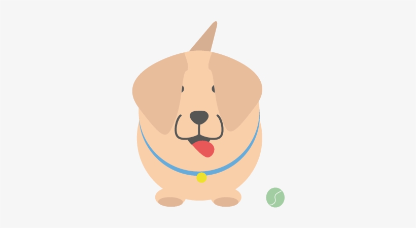 Happy Dog - Happy Dog Illustration Png, transparent png