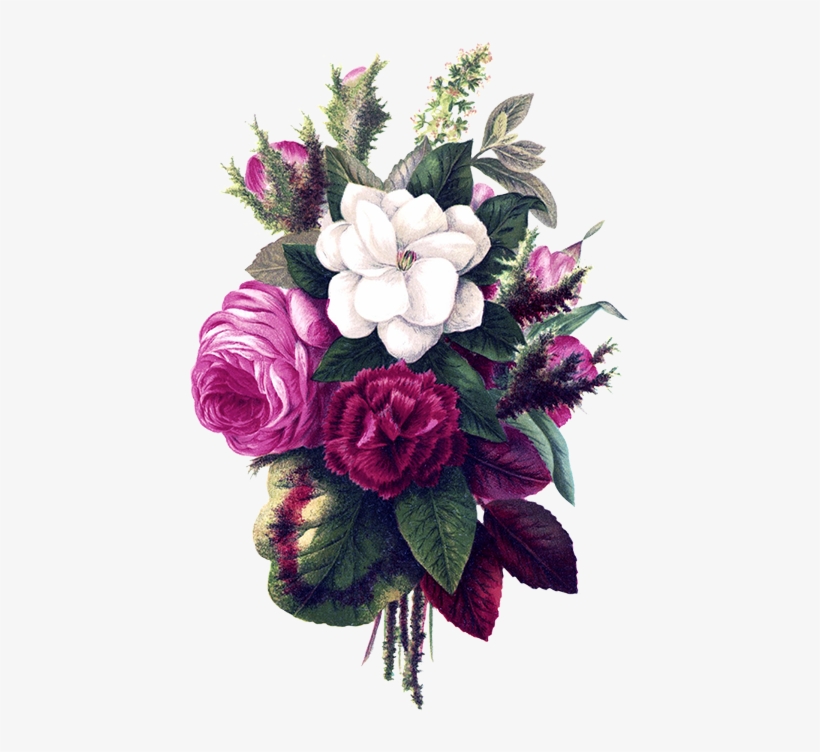Watercolor Border Flower Background, transparent png