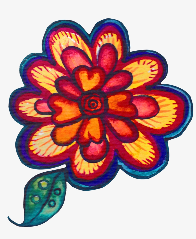 Fiesta Flower Clip Art