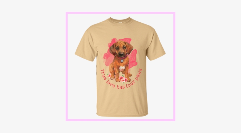 "true Love Has Four Paws" Tan Tee - Immaculate Miraculous Medal --- Sky Blue T-shirt All, transparent png