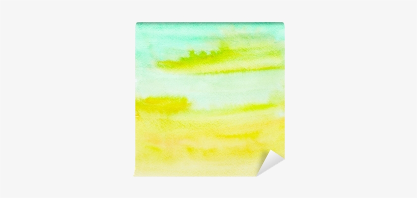 Color Strokes Watercolor Painting Art Wall Mural • - Painting, transparent png