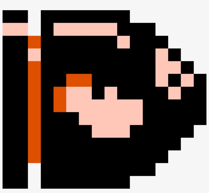Image Smb Bill Fantendo - Bullet Bill Sprite Png, transparent png