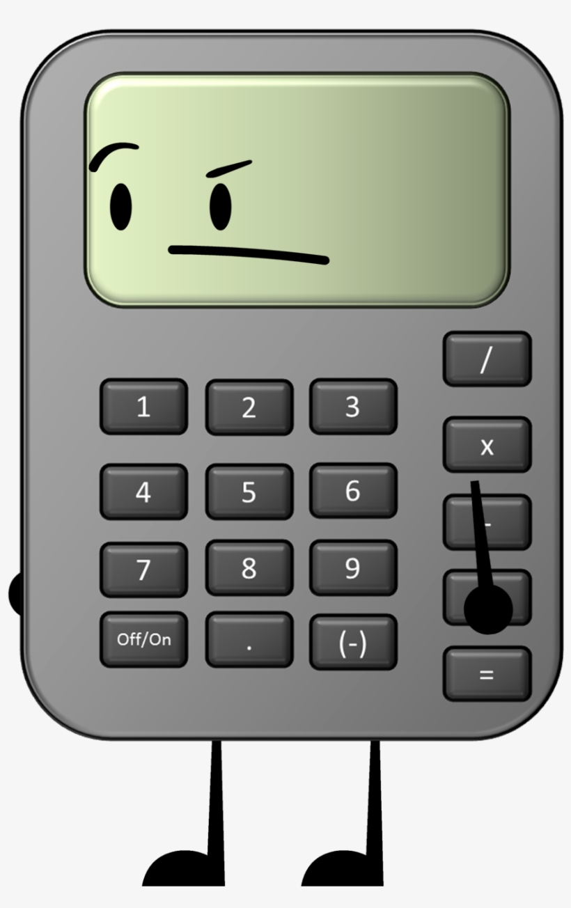 Calculator - Bfdi Calculator, transparent png