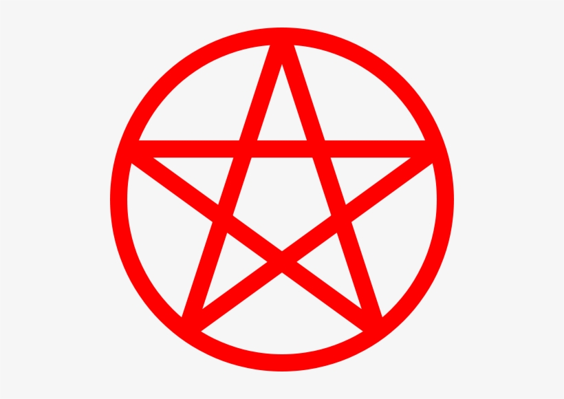 File Pentacle Svg Wikipedia Wiccan Pentagram 500x500 Png
