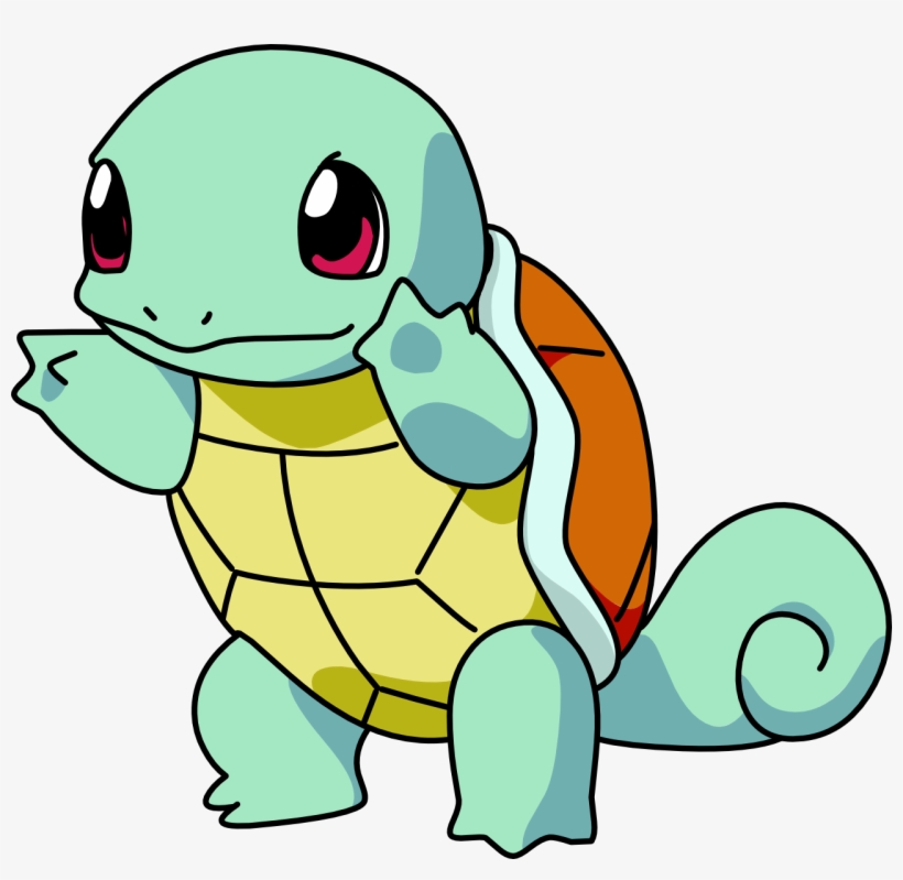 Pokemon - Squirtle Transparent Background, transparent png
