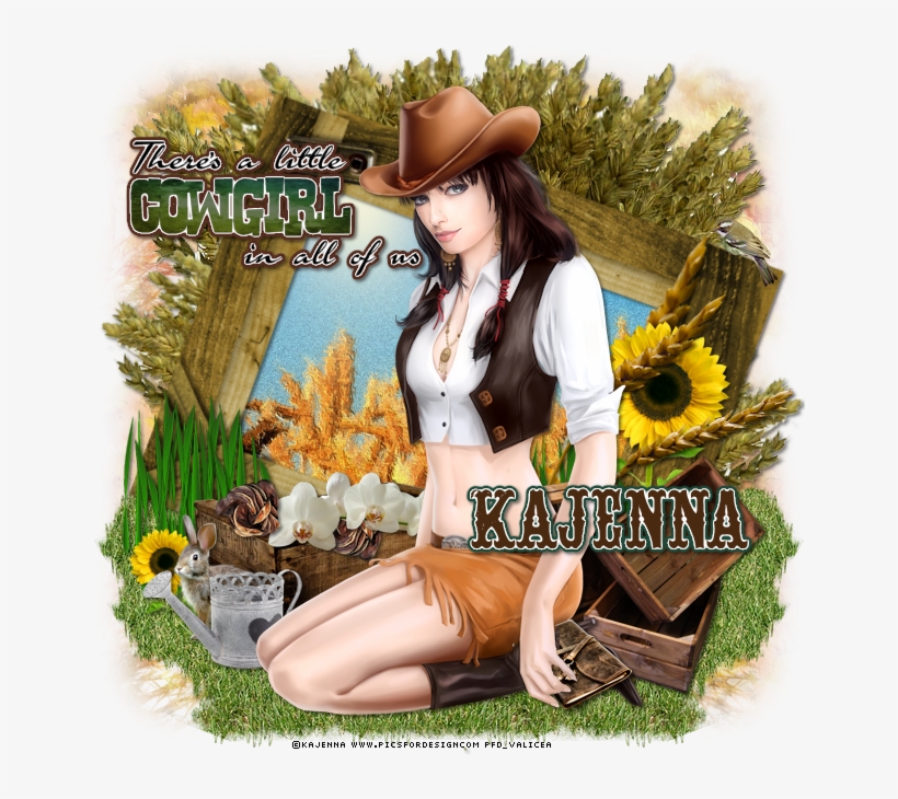 Little Cowgirl - Girl, transparent png