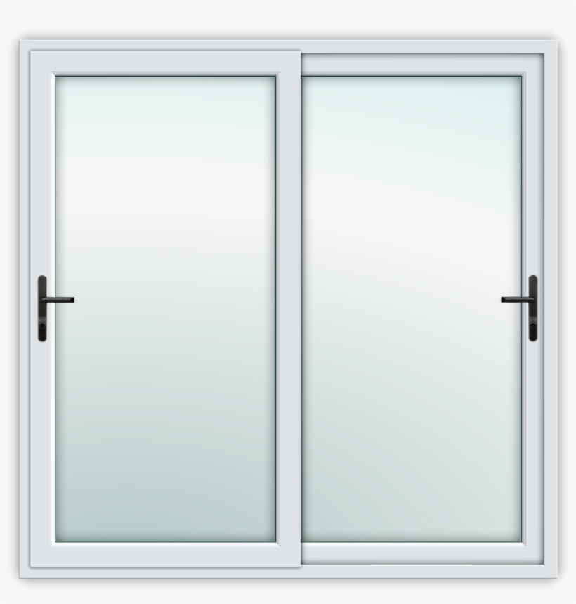 Spiker Sliding Door 60mm White - Sliding Window, transparent png