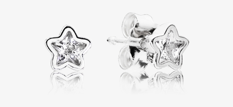 Starshine, Clear Cz - Pandora Starshine Stud Earrings, transparent png