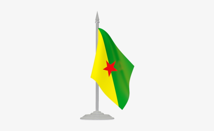 French Guiana Flag Gif, transparent png