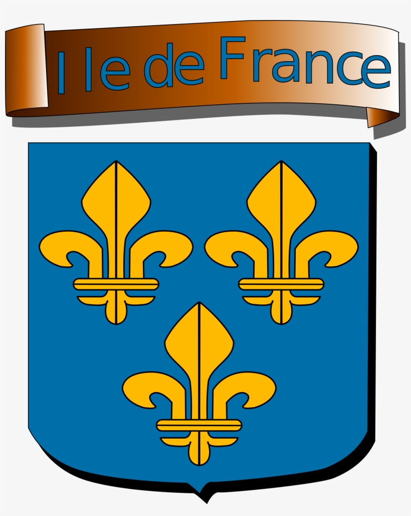 Free Vector Ile De France Clip Art - Ile De France Symbole, transparent png