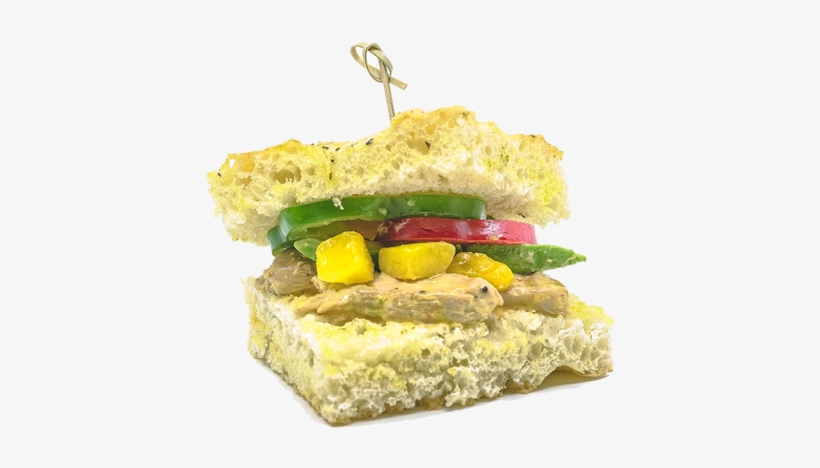 Mango Chipotle Chicken Panini - Focaccia, transparent png