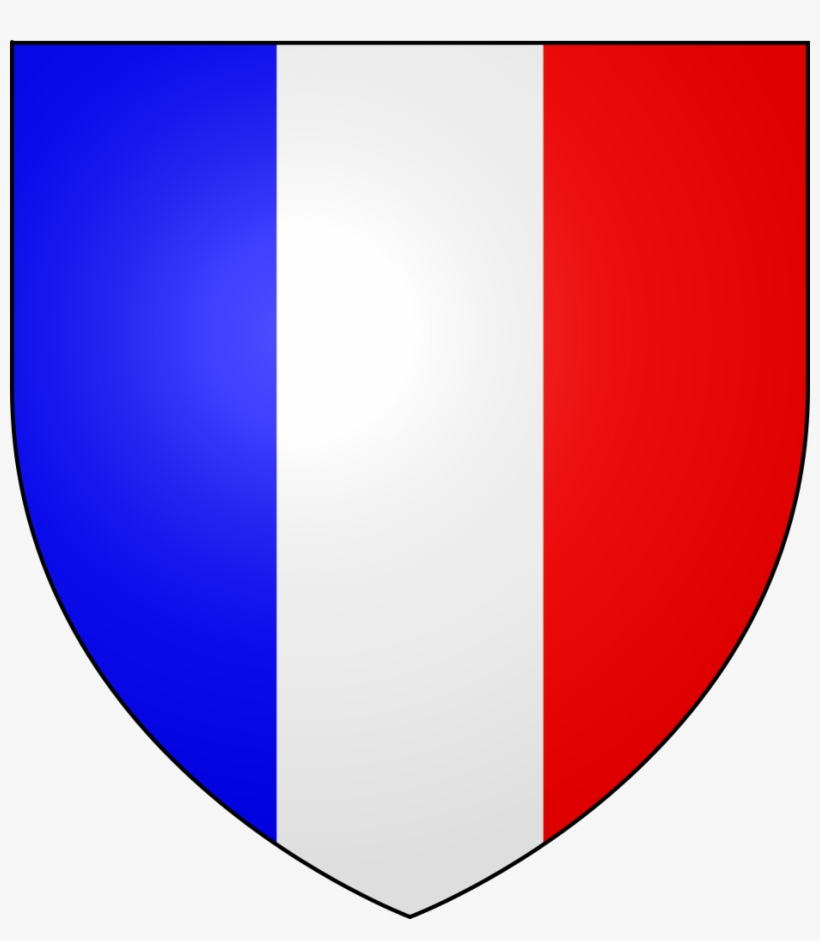 Blason Tricolore Fr - Blason Bleu Blanc Rouge, transparent png