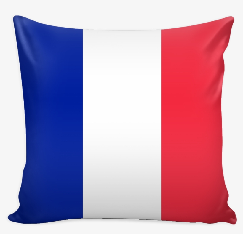 French Flag Decorative Pillow Case - Stencils Prints On Pillow Cover, transparent png