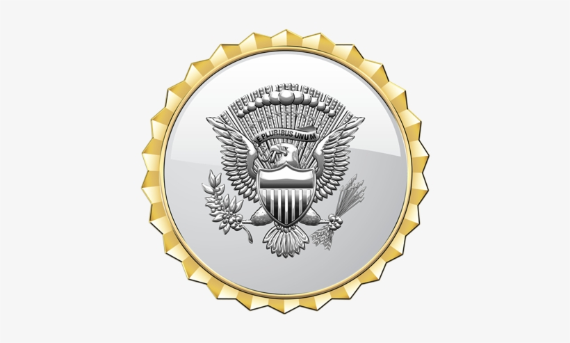The White House Service Badge Was A Short Lived Military - Militaria Vice Presidential Service Badge, transparent png