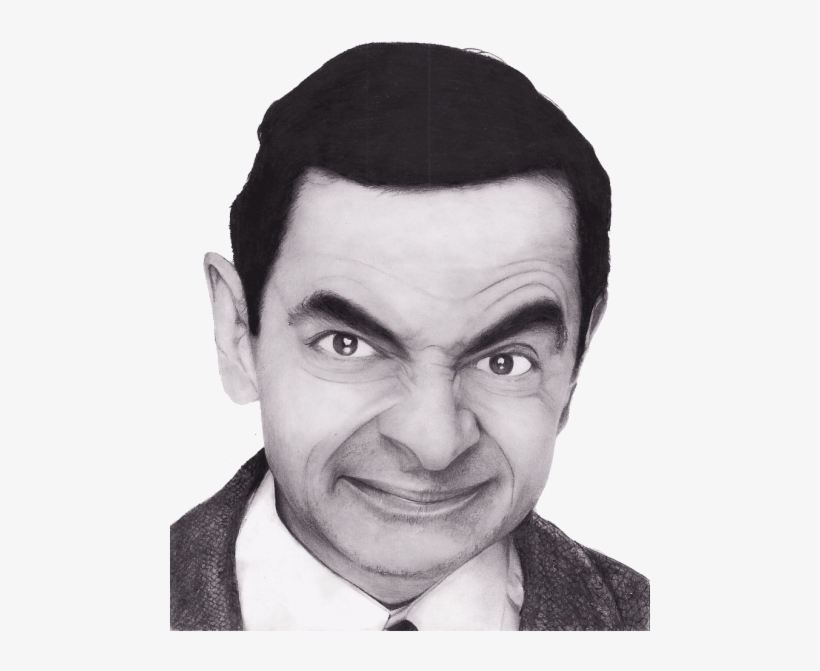 Free Png Mr - Mr Bean Black And White, transparent png