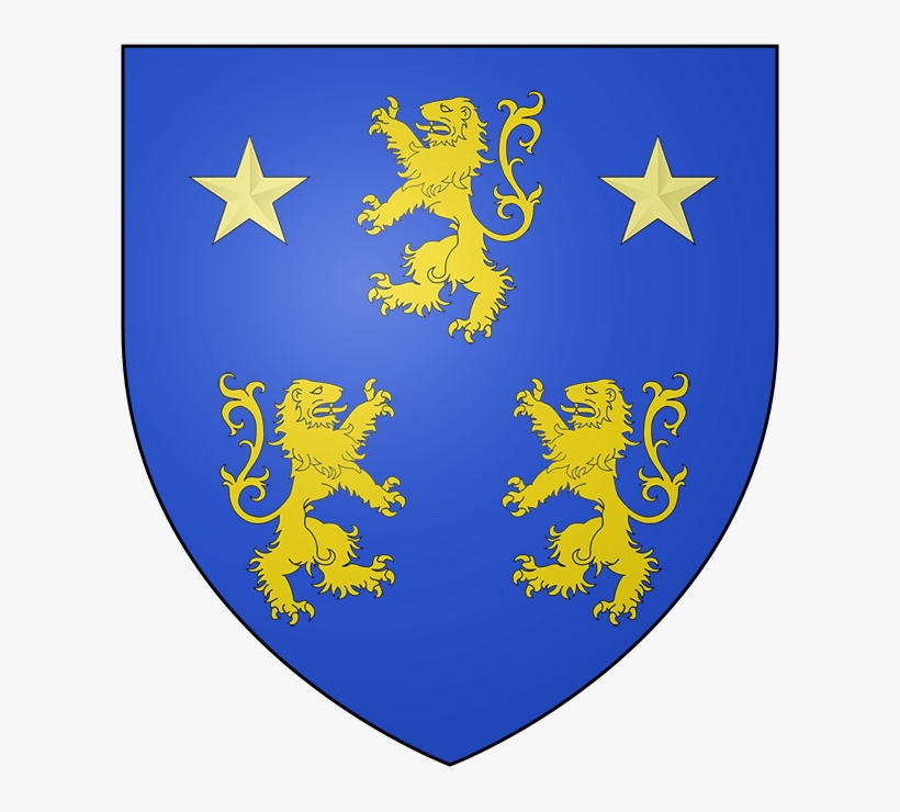 Blason Famille Grassoise Lions - Kosovo Coat Of Arms, transparent png