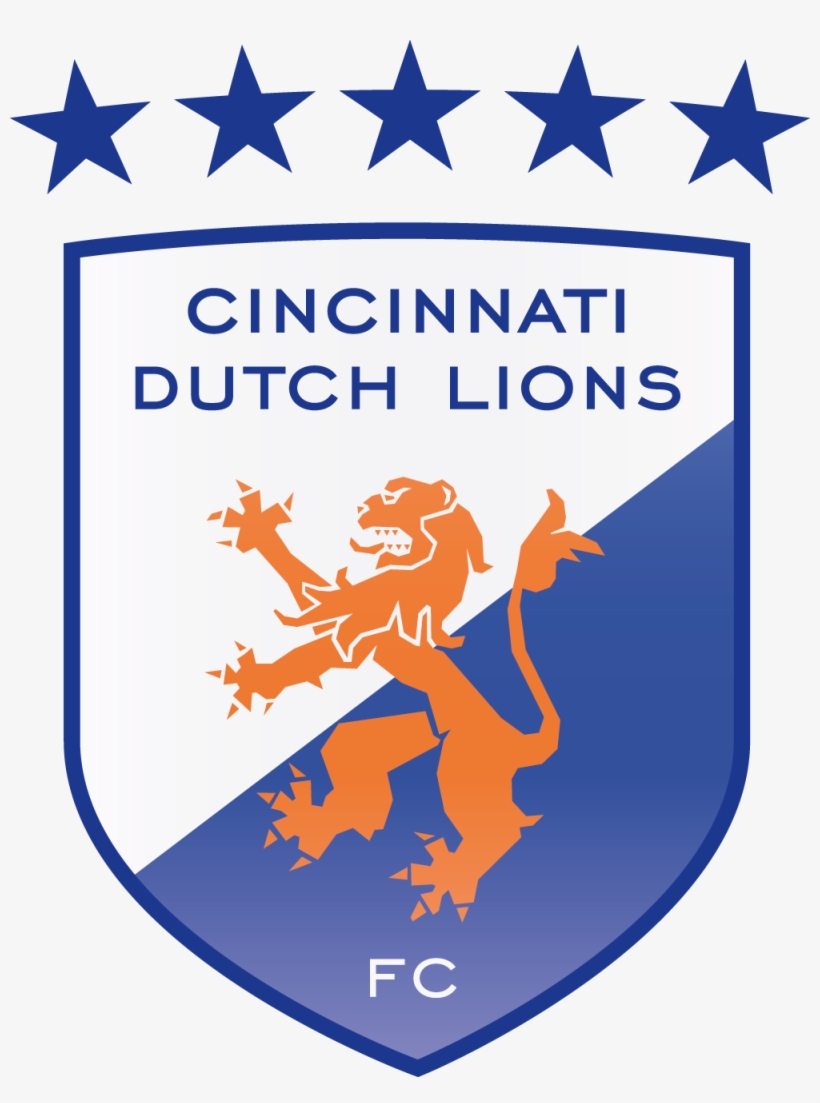 Cincinnati Dutch Lions Fc Logo - Cincinnati Dutch Lions Logo, transparent png