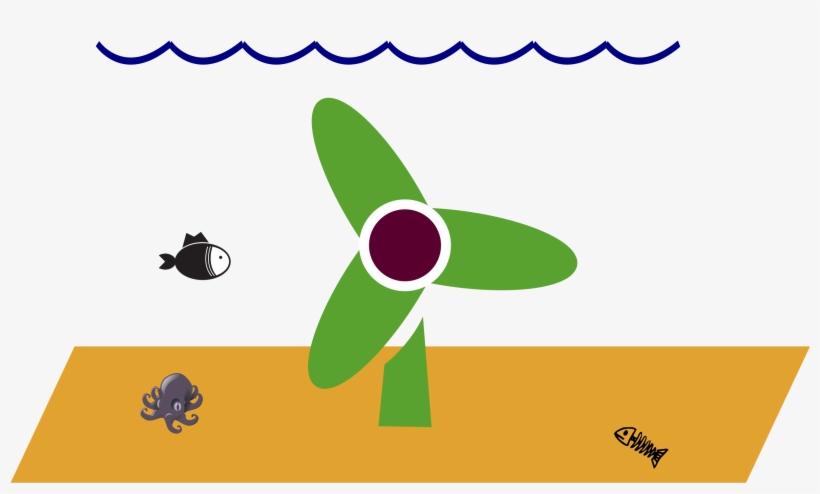 This Free Icons Png Design Of Tidal Turbine, transparent png