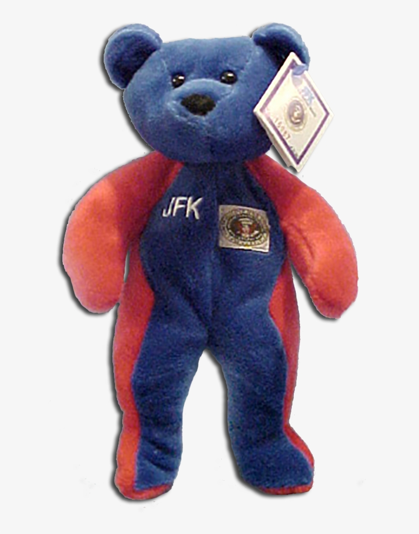 Jfk "the Presidential Bear" Plush Teddy Bear - Teddy Bear, transparent png