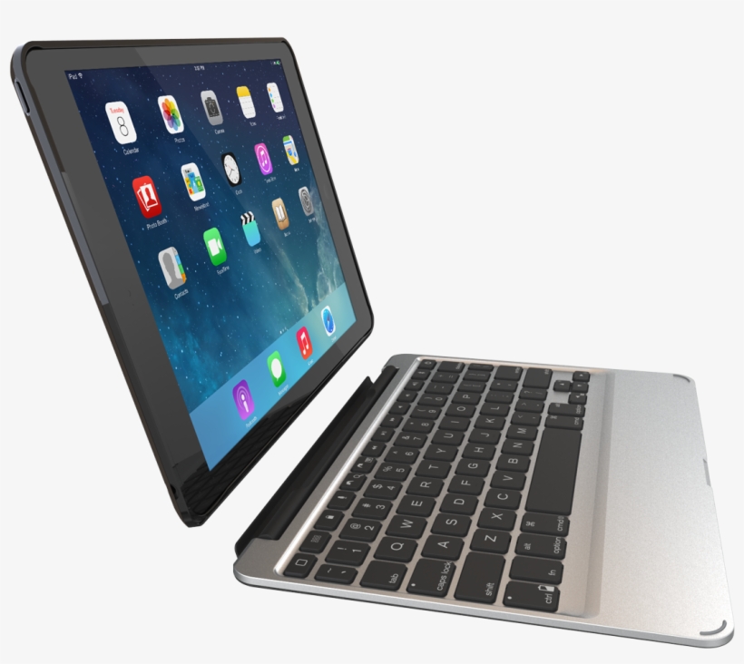 243 9 Slim Book For New Ipad Air Detached - Zagg Slim Book Ipad Air 2, transparent png