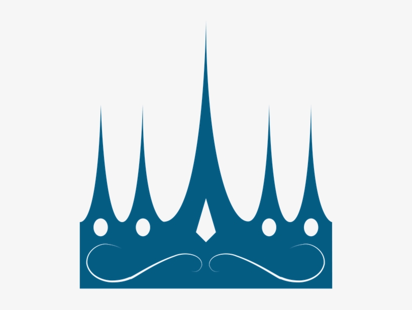 Princess Ruffle Pants Turquoise Teal Blue Silver Crown - Brack Logo Throw Blanket, transparent png