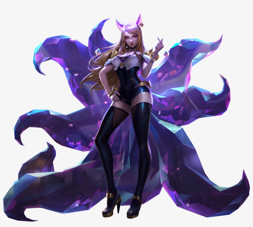 Kd/a Ahri Skin Png Image - Mythical Creature, transparent png