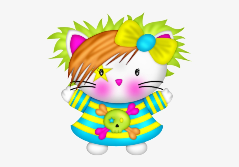 Rainbow Emo - Cartoon, transparent png