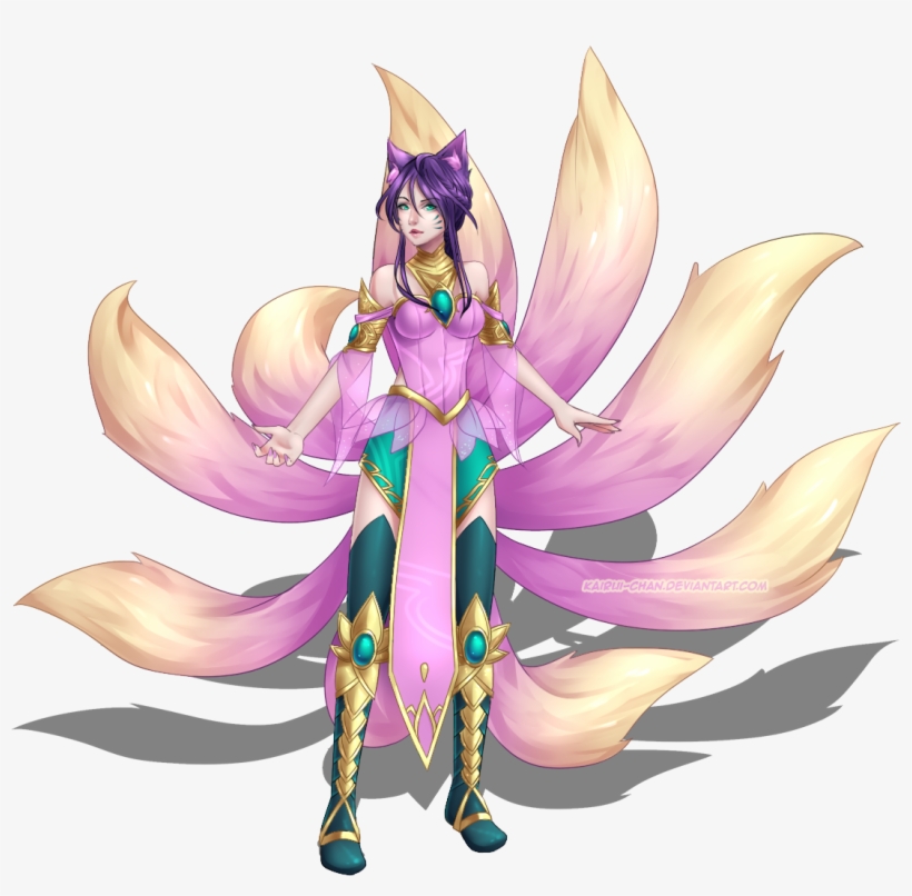 Order Of The Lotus Ahri Concept By Kairui-chan - Order Of The Lotus Concept, transparent png